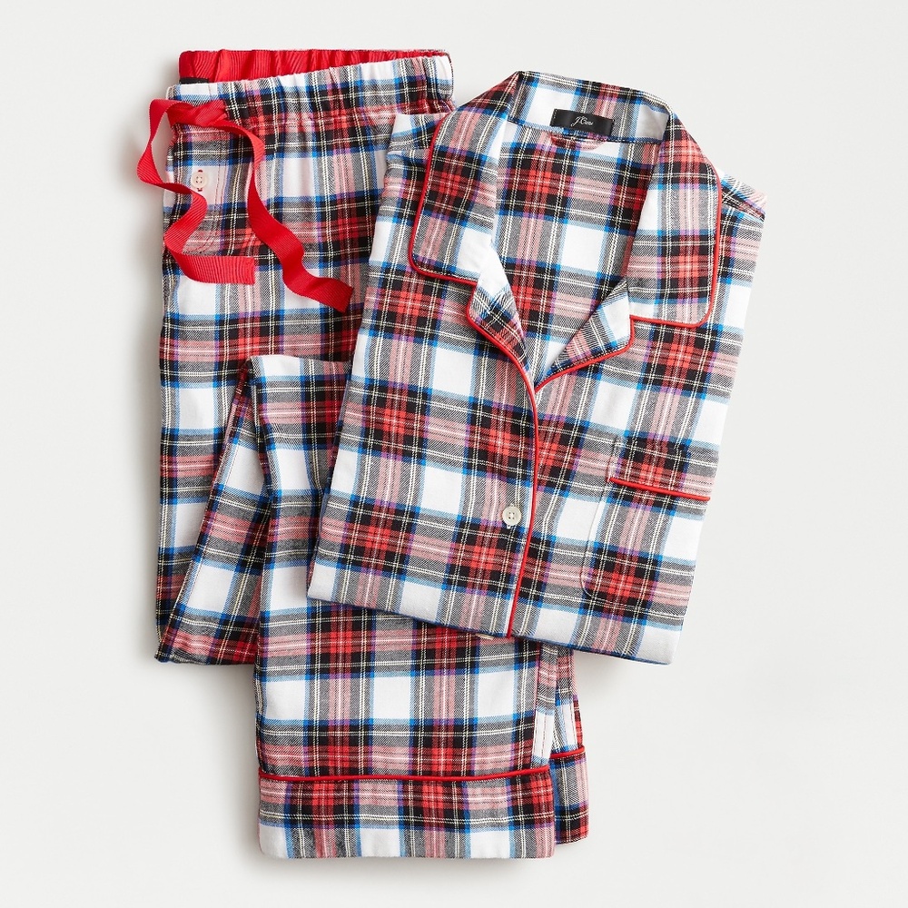 J.Crew Flannel Pajama Set in Plaid
